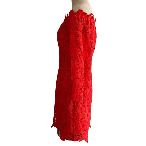 Free People Dusk Lace Party Dress - Off The Shoulder Dress - 6 - Picture 12 of 12